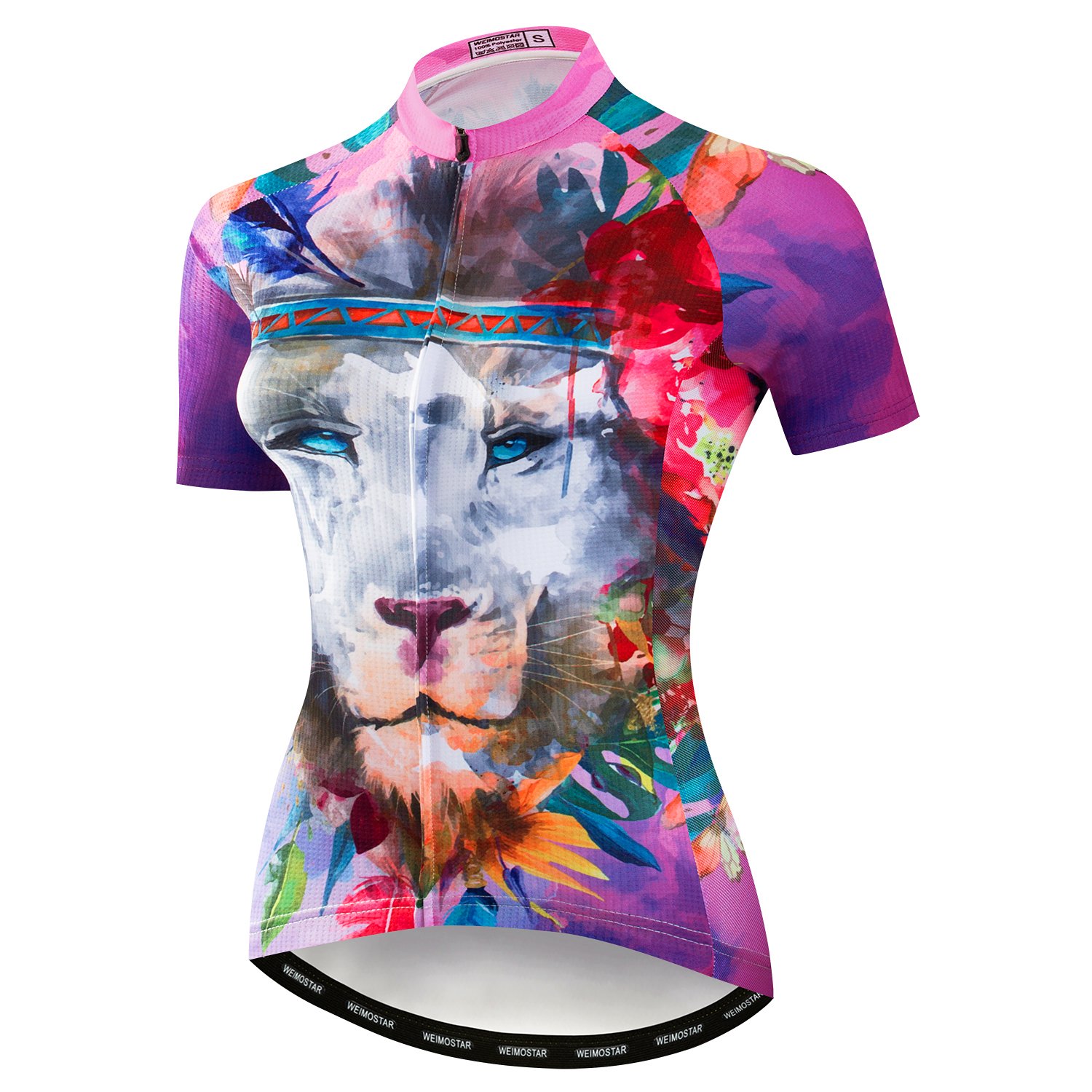 Women's Cycling Jersey Short Sleeve Bike Shirt Top Lady Biking Clothing