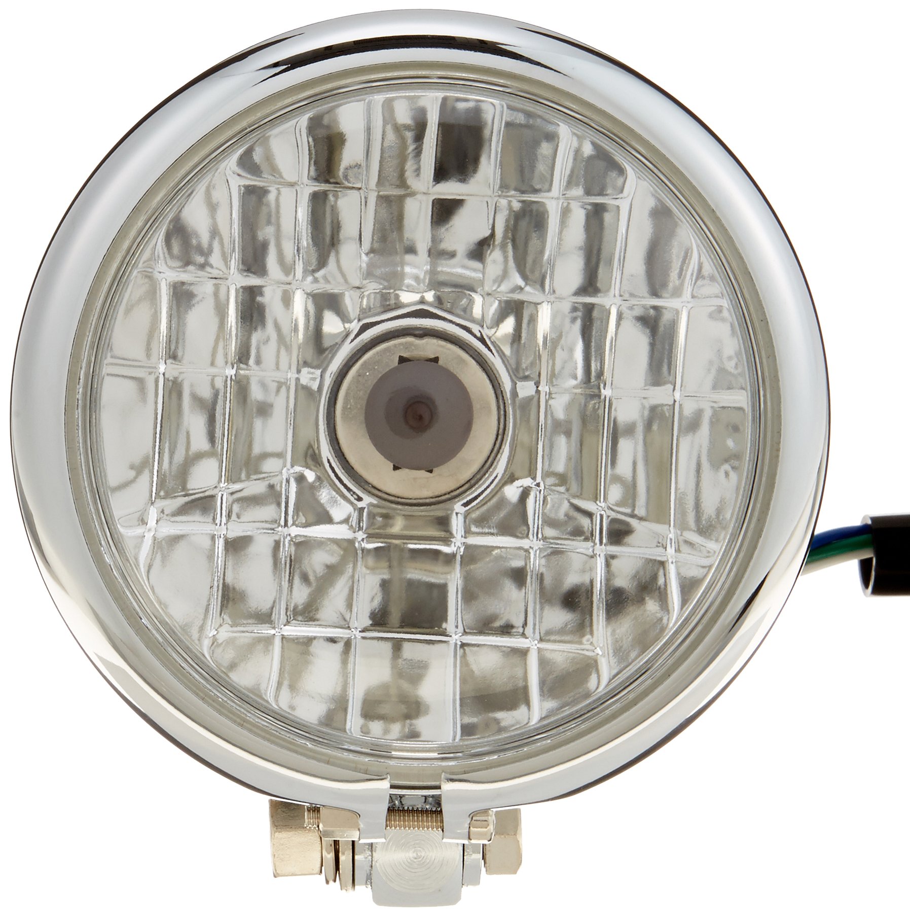Kijima Custom Headlight (Not Compatible with Vehicle Inspections) Bates Type Chr