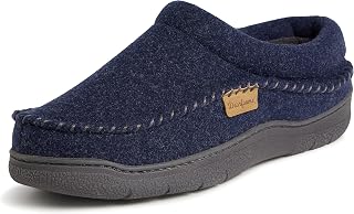 Dearfoams Men Thompson Microsuede Clogs Slipper