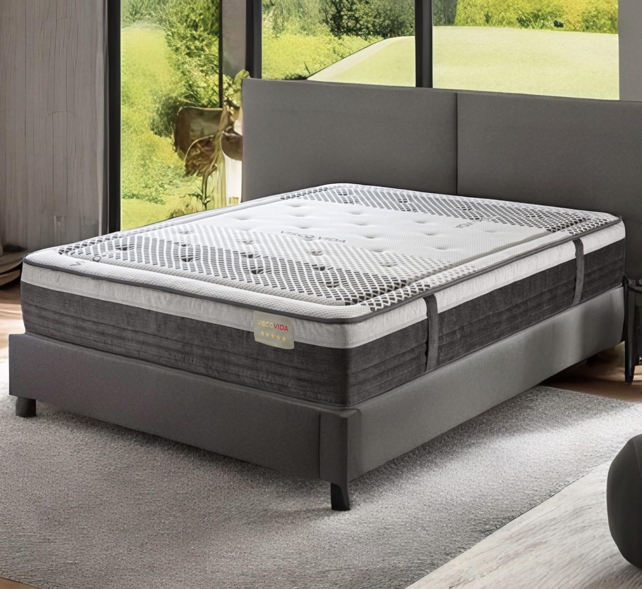 T-ORMU Matelas 80x200 Mémoire de Forme Premium – 27 cm Épaisseur – Matelas Ferme
