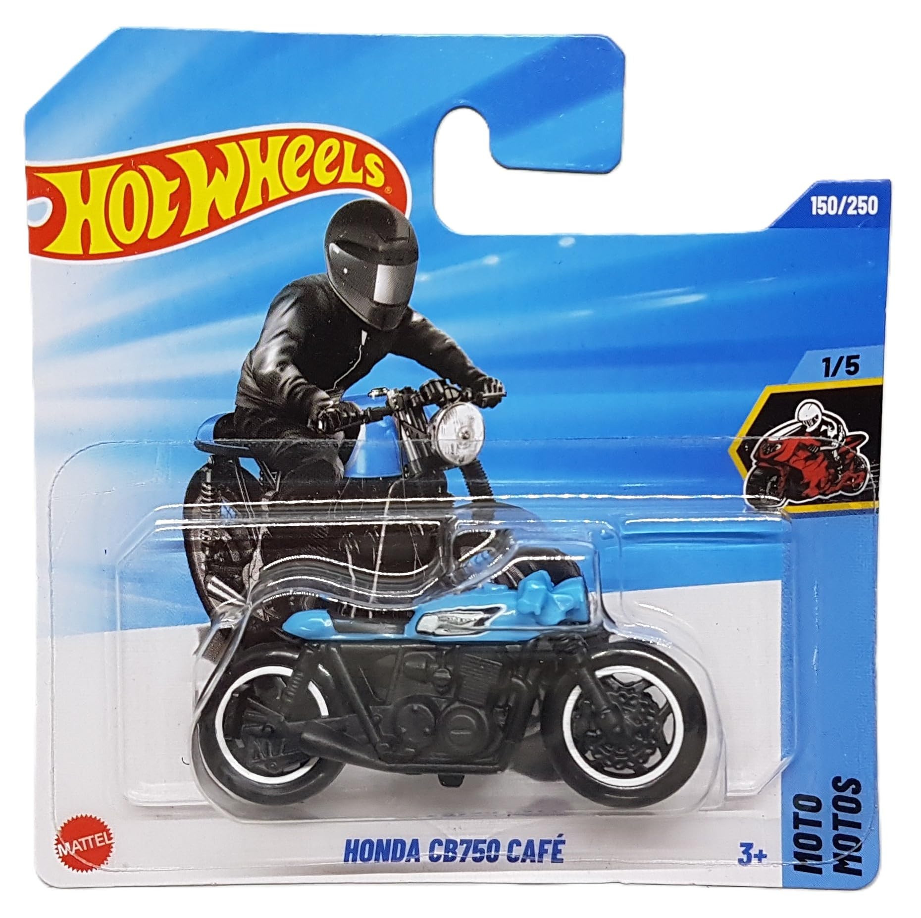 Hot Wheels - Honda CB750 Café - HW Moto 1/5 - JBB79 - Short Card - Motorcycle - 