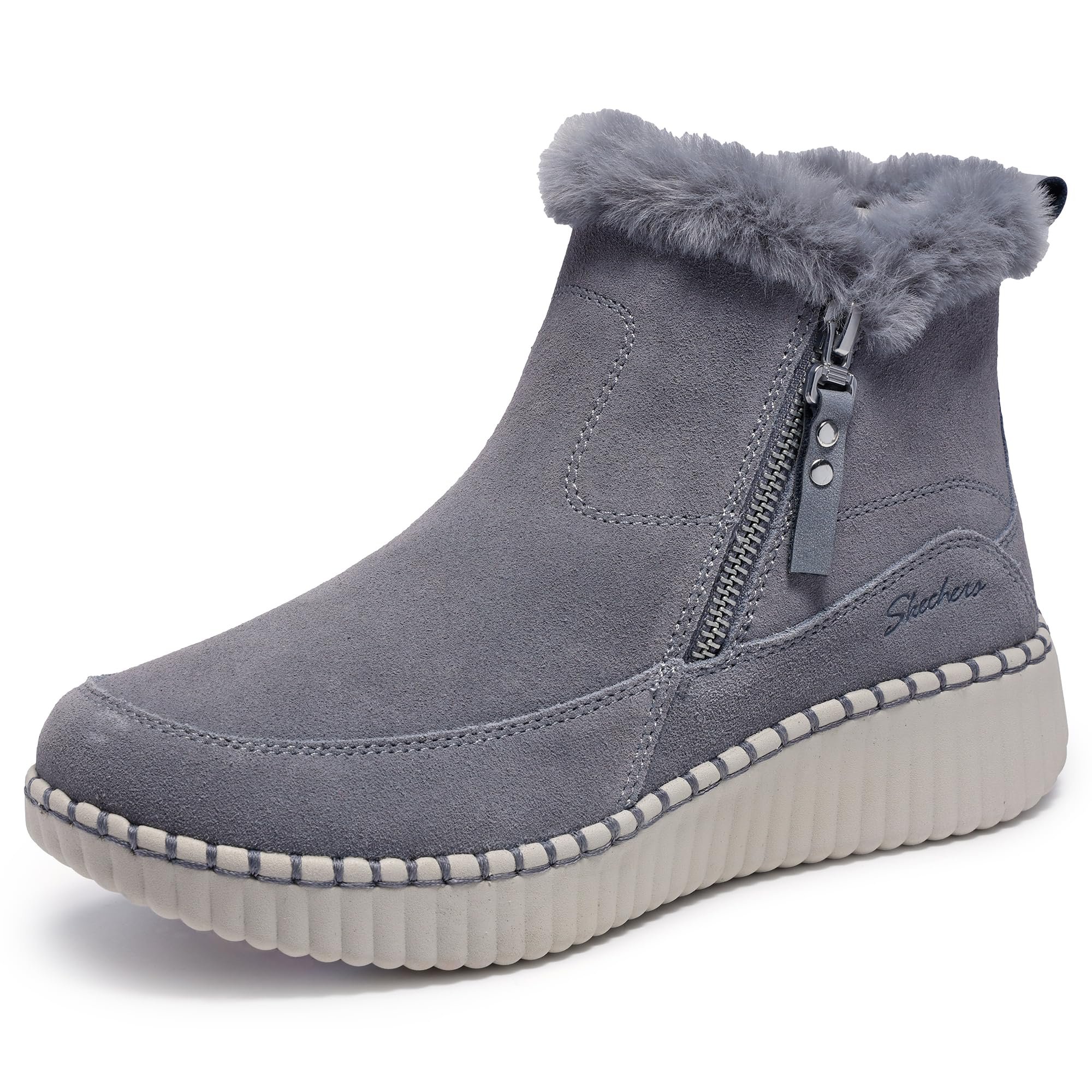 Skechers Women's Relaxed Fit Wilshire Blvd Fresh Zip Boot