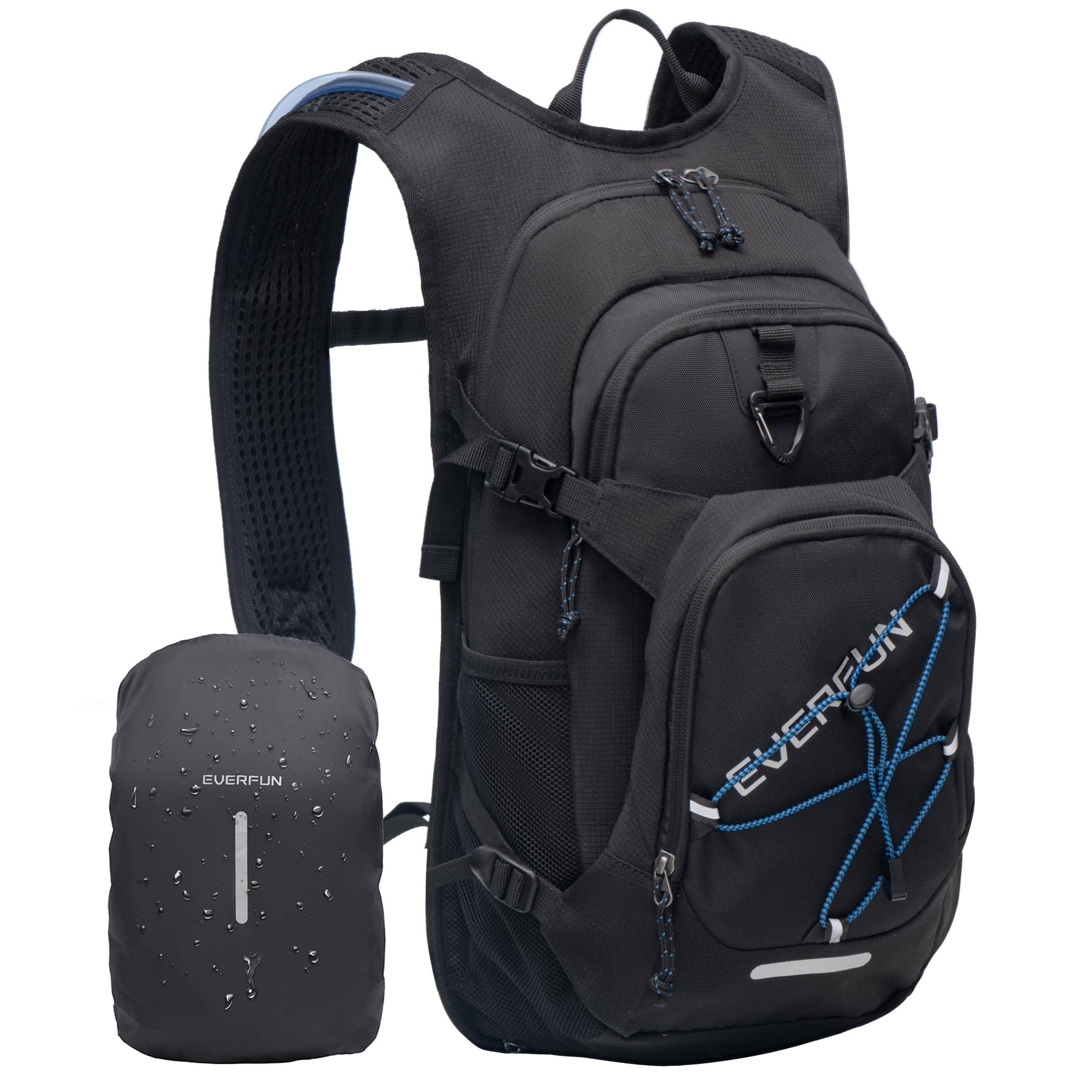 EVERFUN Hydration Backpack Water Backpack with Water Bladder 2L/3L Hiking Day Pa
