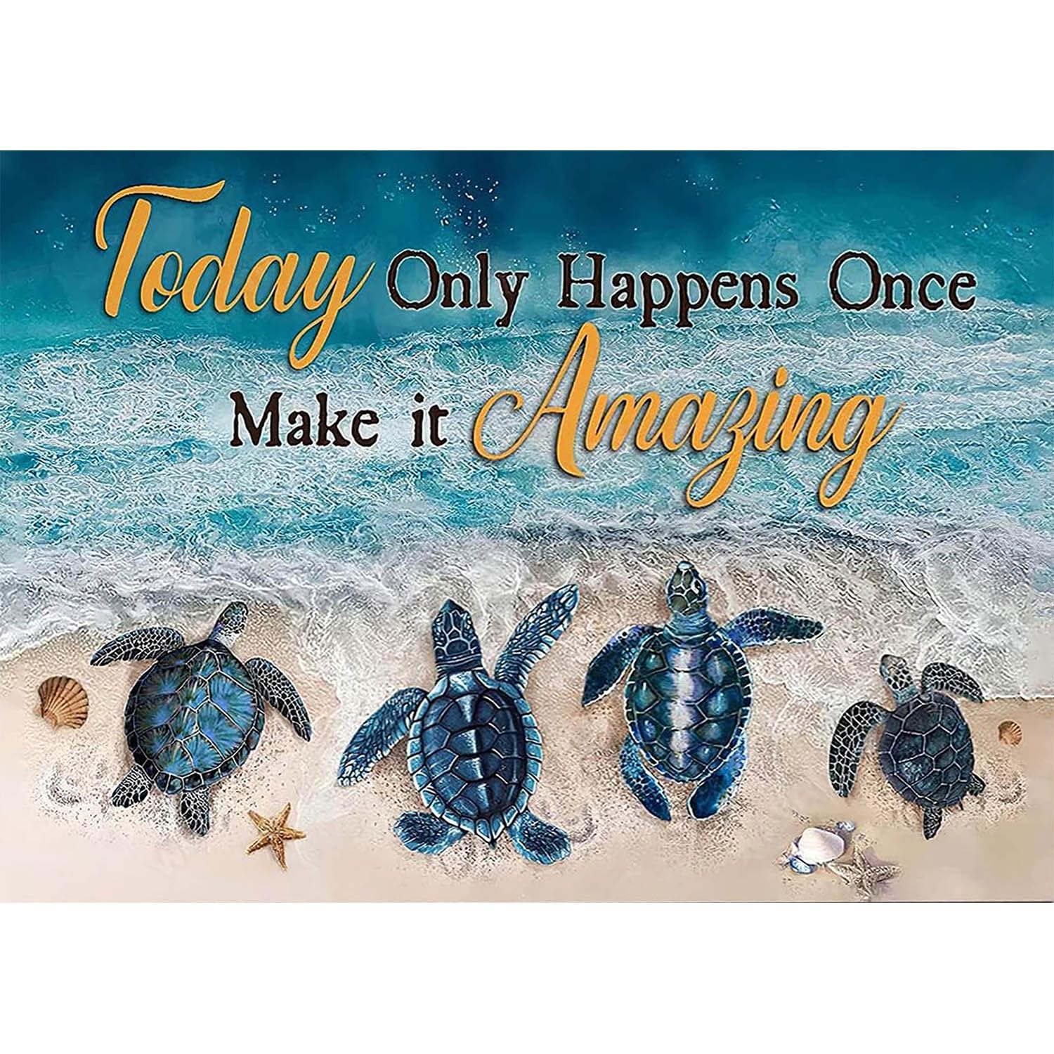 Legrace Sea Turtle Diamond Art Painting Kits for Adults - Full Drill Diamond Dot