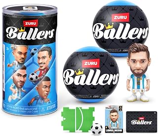FIFA World Cup 2026™ Ballers Series 1 2 Pack by ZURU – Official Licensed Product. Surprise Unboxing Football Collectible Sports Toy For Boys, Ages 3+