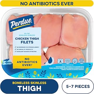 PERDUE Fresh Boneless Skinless Chicken Thighs, Weight Varies