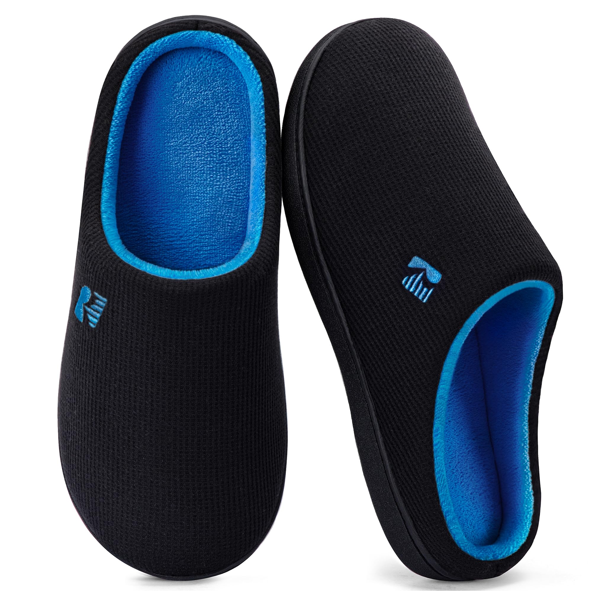 RockDove Men's Two Tone Memory Foam Slipper