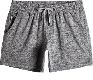 maamgic Mens Workout Shorts 5" Soft Stretch Running Gym Athletic Shorts