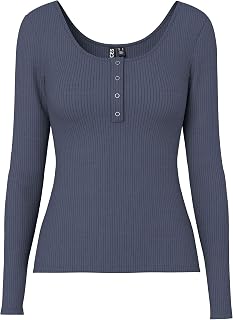 Pieces Pckitte LS Top Noos BC Women's Long Sleeve Shirt (Pack of 1)