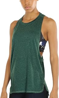 Icyzone Women's Casual Sports Tank Top – Yoga Fitness Shirt Racerback Tops Breathable