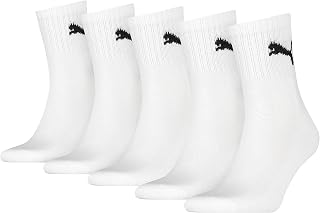 PUMA Short Crew Socks Unisex - Adult (Pack of 5)