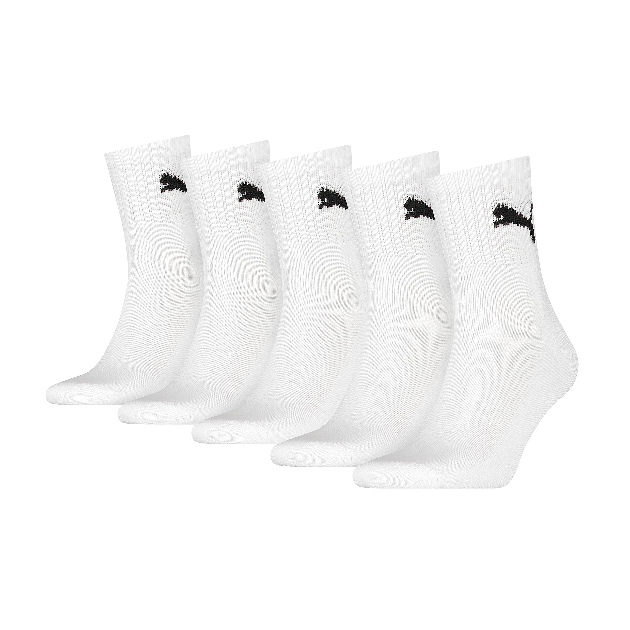 PUMA Short Crew Socks Unisex - Adult (Pack of 5)