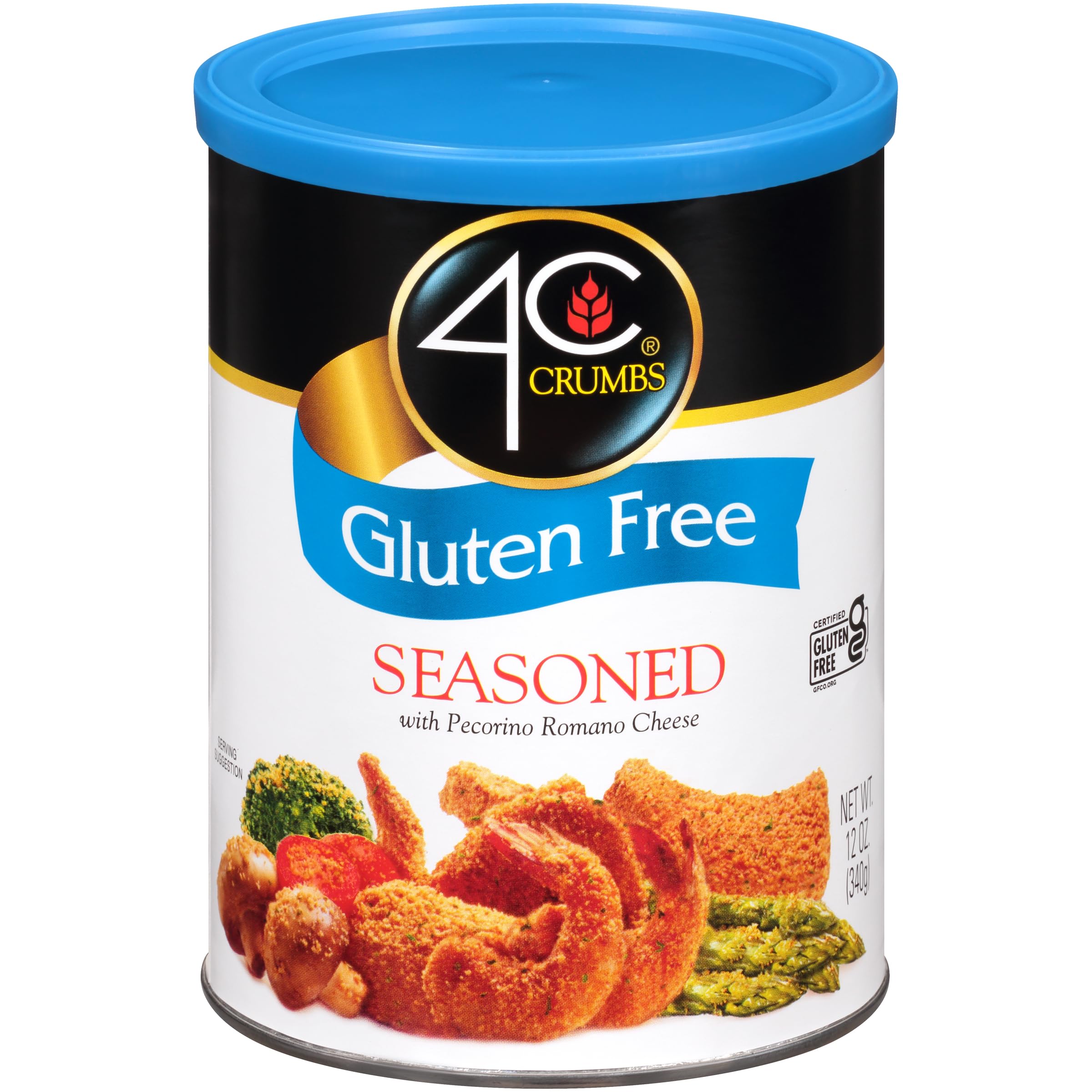 4C Crumbs-Seasoned, Gluten Free, 12 Ounce by 4C