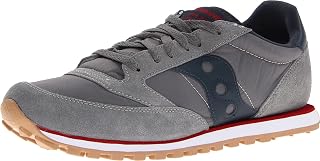 Saucony Originals Men's Jazz Low Pro Sneaker,Charcoal/Red,10.5 M US