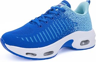 Womens Slip on Running Shoes Comfortable Tennis Sneakers Arch Support Walking Gym Athletic Workout Jogging Footwear US 6-11