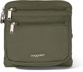 Baggallini Womens Securtex Anti-theft CrossbodySecurtex Anti-Theft Crossbody