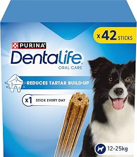 Dentalife Medium Dog Treat Dental Chew 42 Stick (Pack Of 2)
