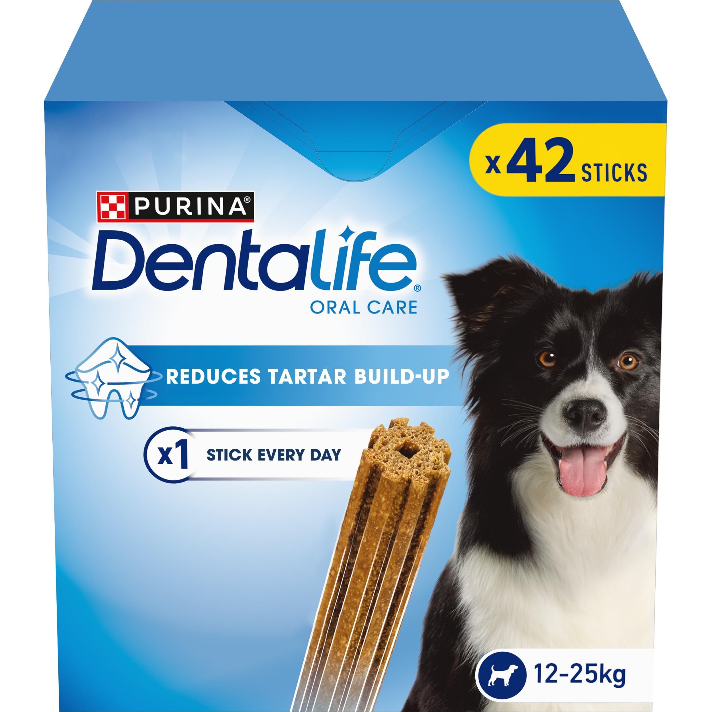 Dentalife Medium Dog Treat Dental Chew 42 Stick (Pack Of 2)
