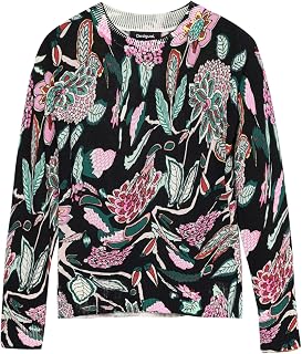 Desigual Maglione da Donna Flat Knit Thin Gauge Felpa