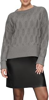 s.Oliver Women's Textured Print Sweater