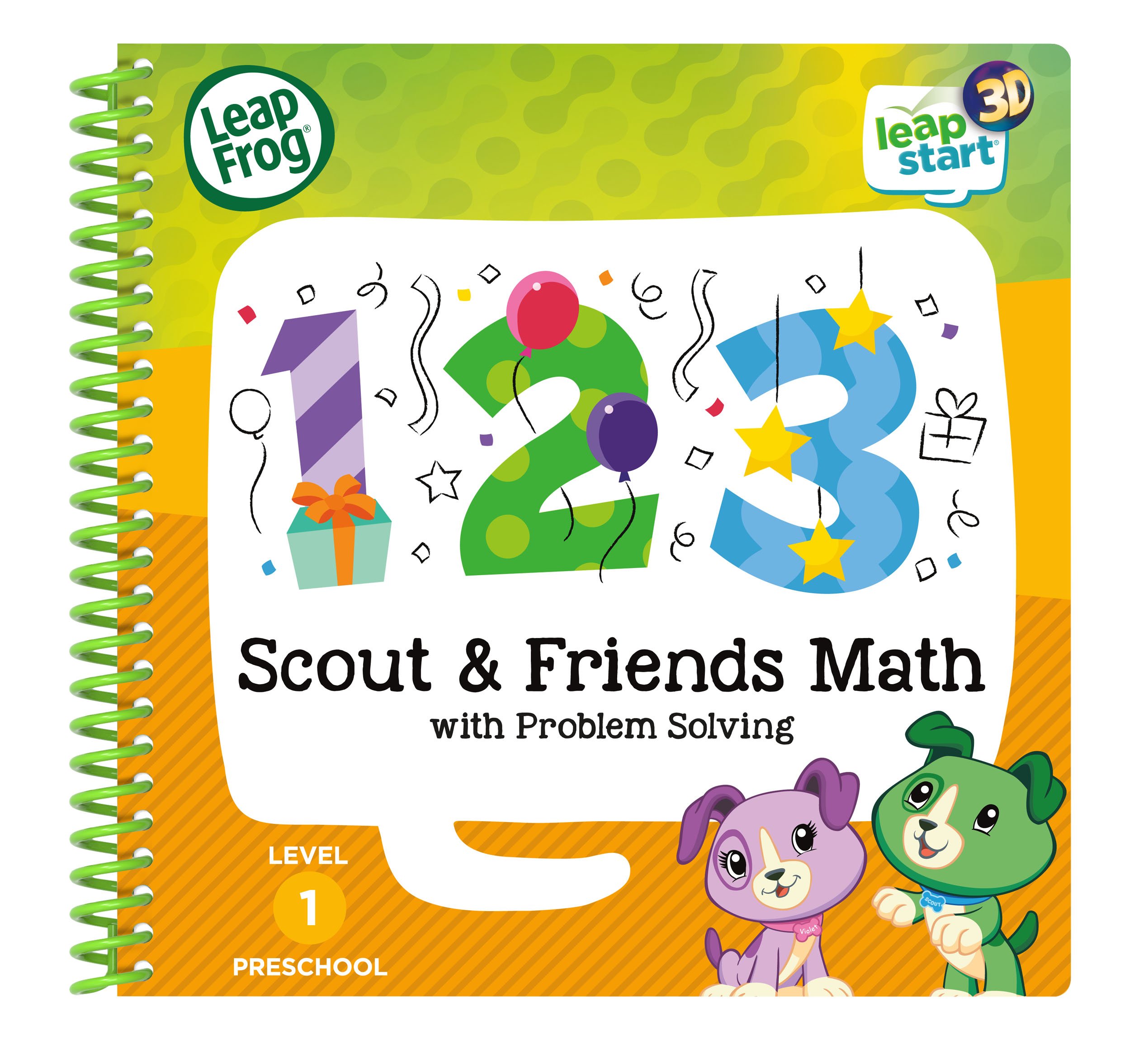 Leapfrog Nursery: Scout & Friends Maths Activity Book, English | Scout activity 