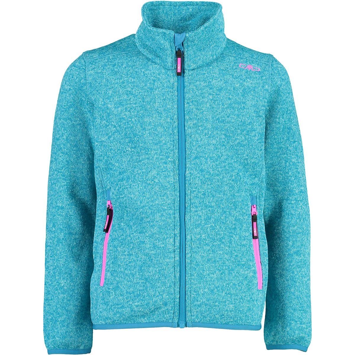 CMP Knit Tech Mélange Fleece Jacket Knit Tech Mélange Fleece Jacket, Woman, Asph