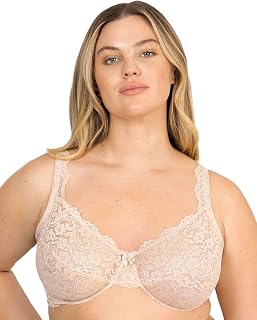 Smart & Sexy Women's Signature Lace Unlined Underwire Bra with Added Support