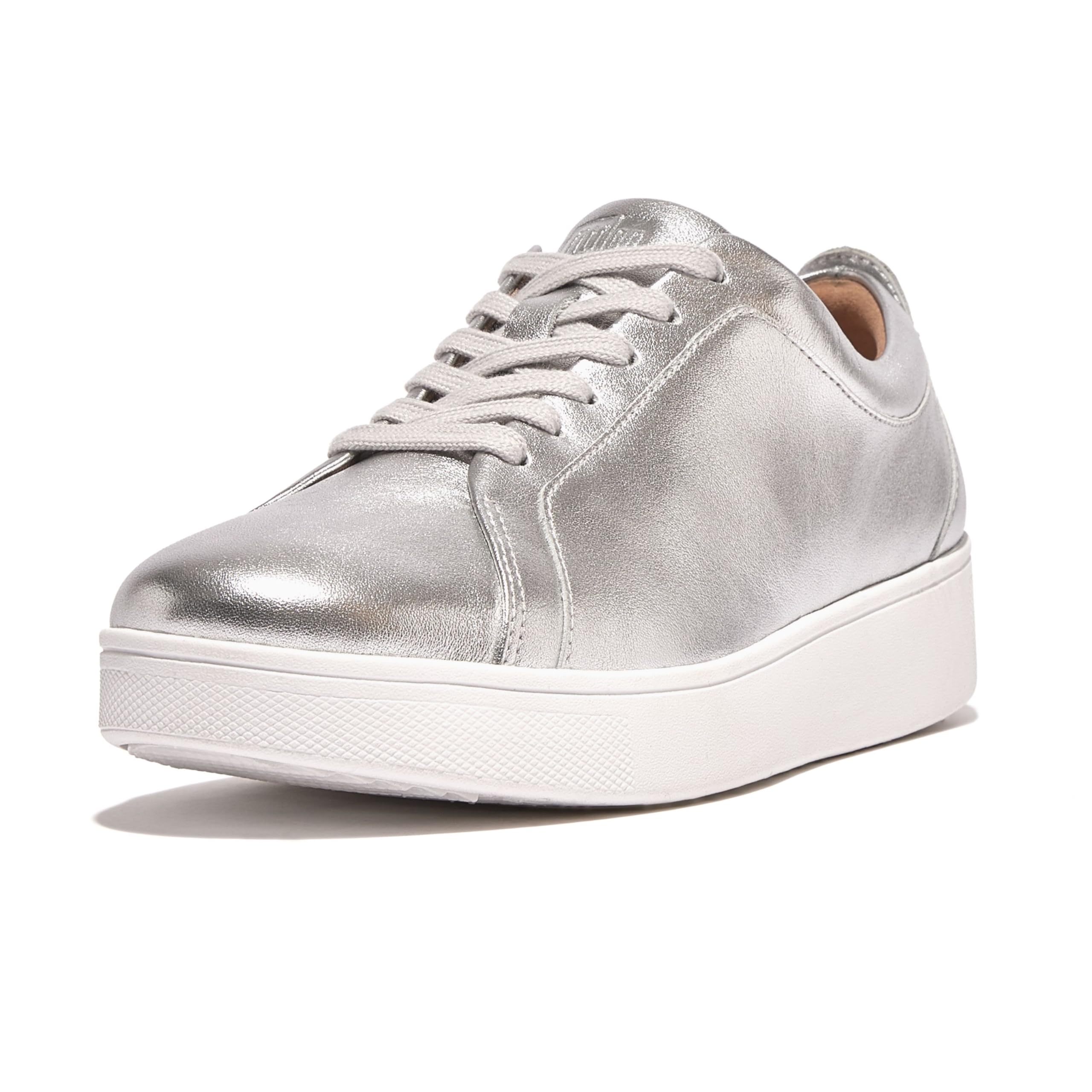 FitFlop Womens Rally Leather Sneakers