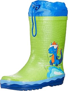 Playshoes Wellies with Drawstring Rubber Boots with DrawstringGirls and Girls