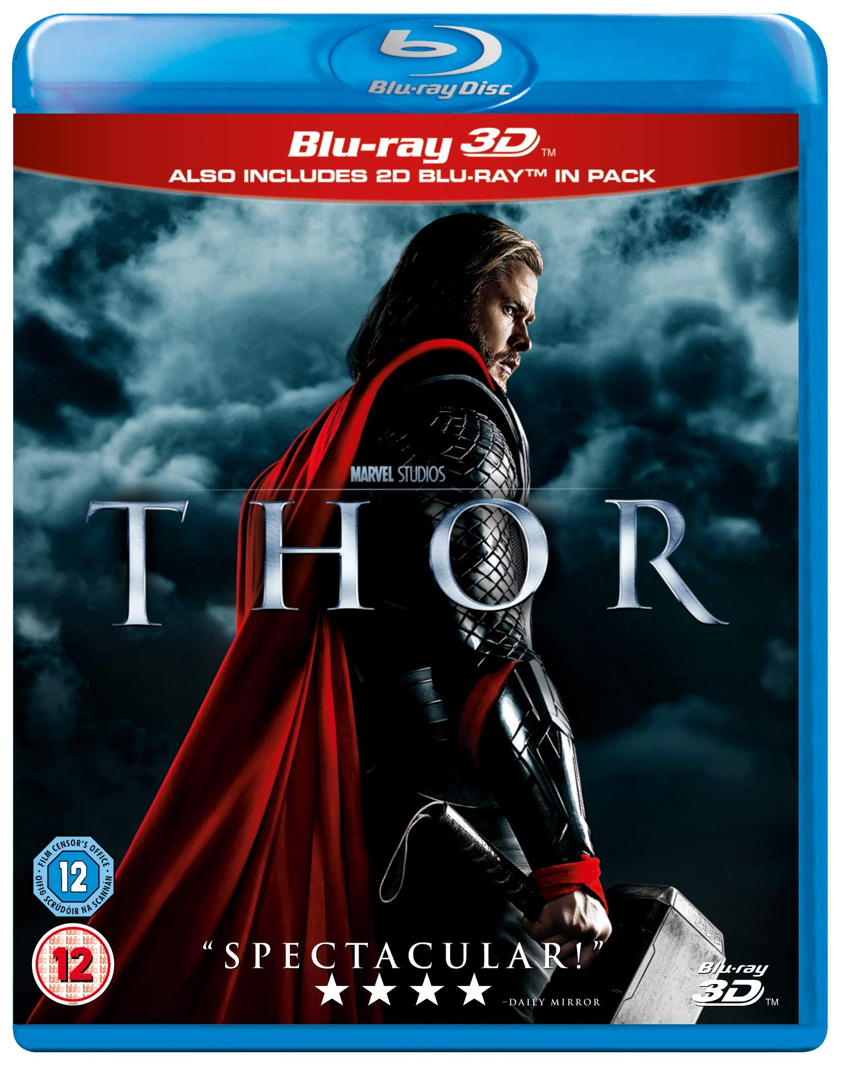 Thor (Blu-ray 3D + Blu-ray) [Region Free]