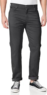 Wrangler - Men's Jeans - Authentic Straight Fit - Texas - Darkstone