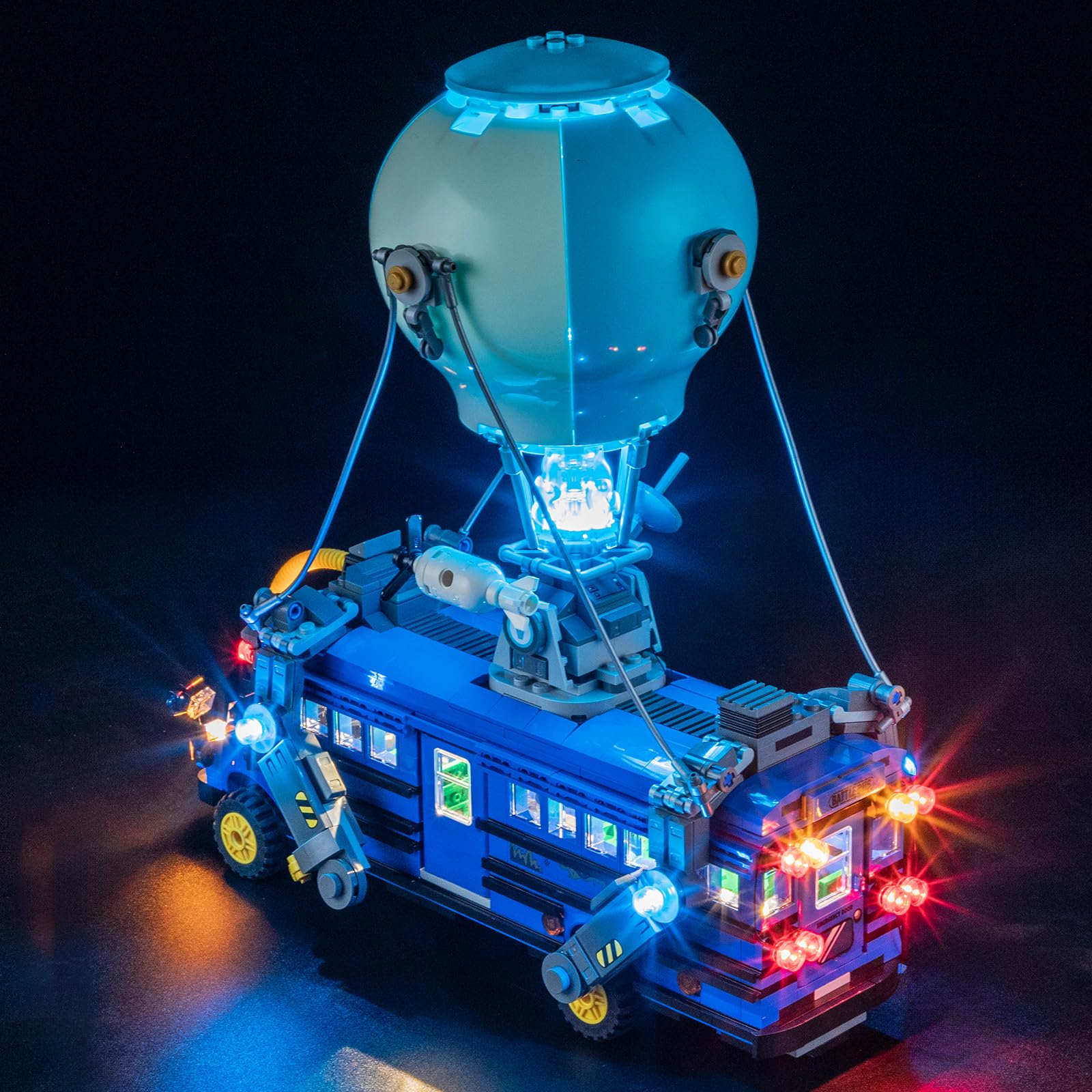 Mililier LED Light Kit for Lego Battle Bus Fortnite 77073 Set, Compatible with L