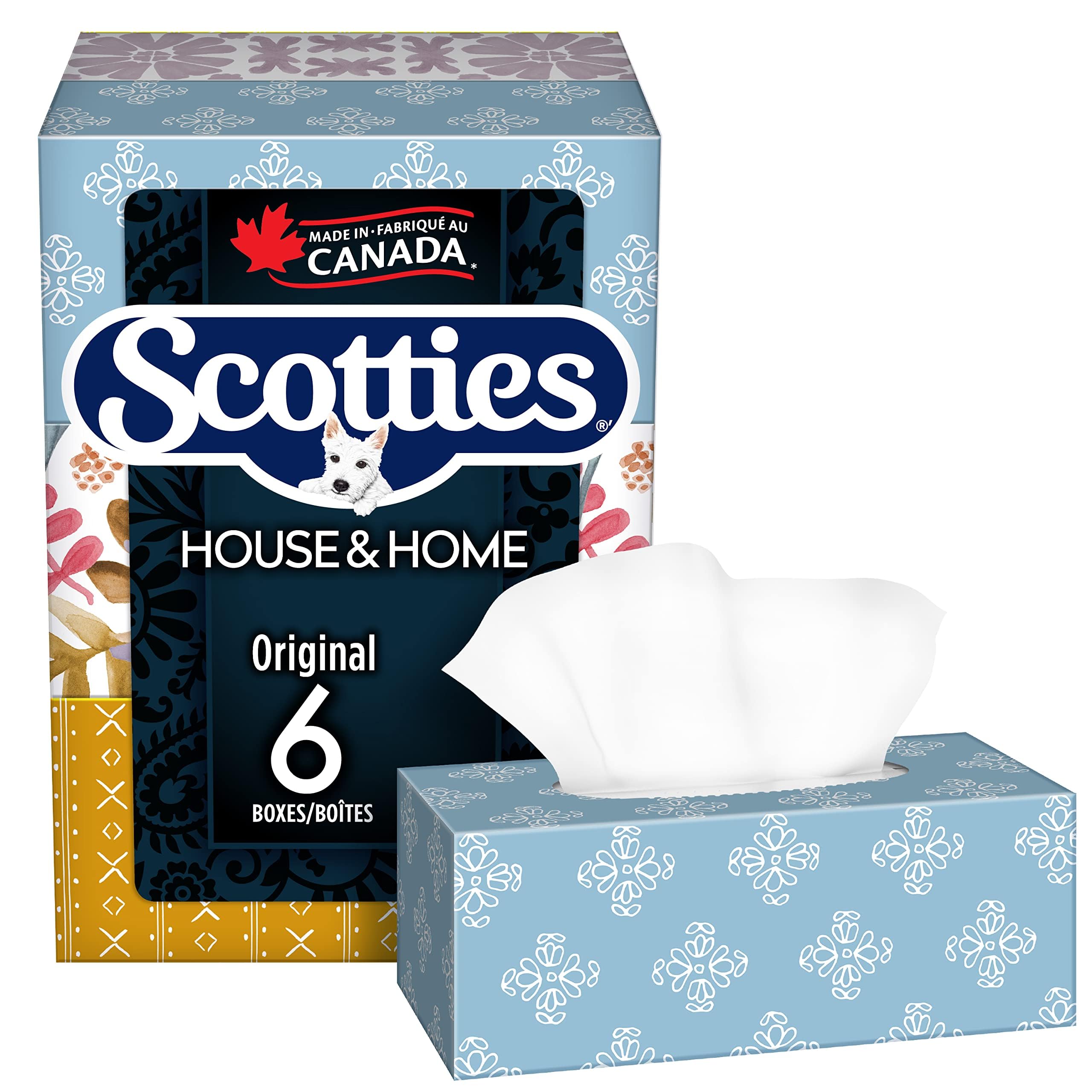 Scotties Original Everyday Care Facial Tissue, Hypoallergenic and Dermatologist 