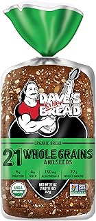 Dave's Killer Bread 21 Whole Grains and Seeds, Whole Grain Organic Bread, 27 oz Loaf