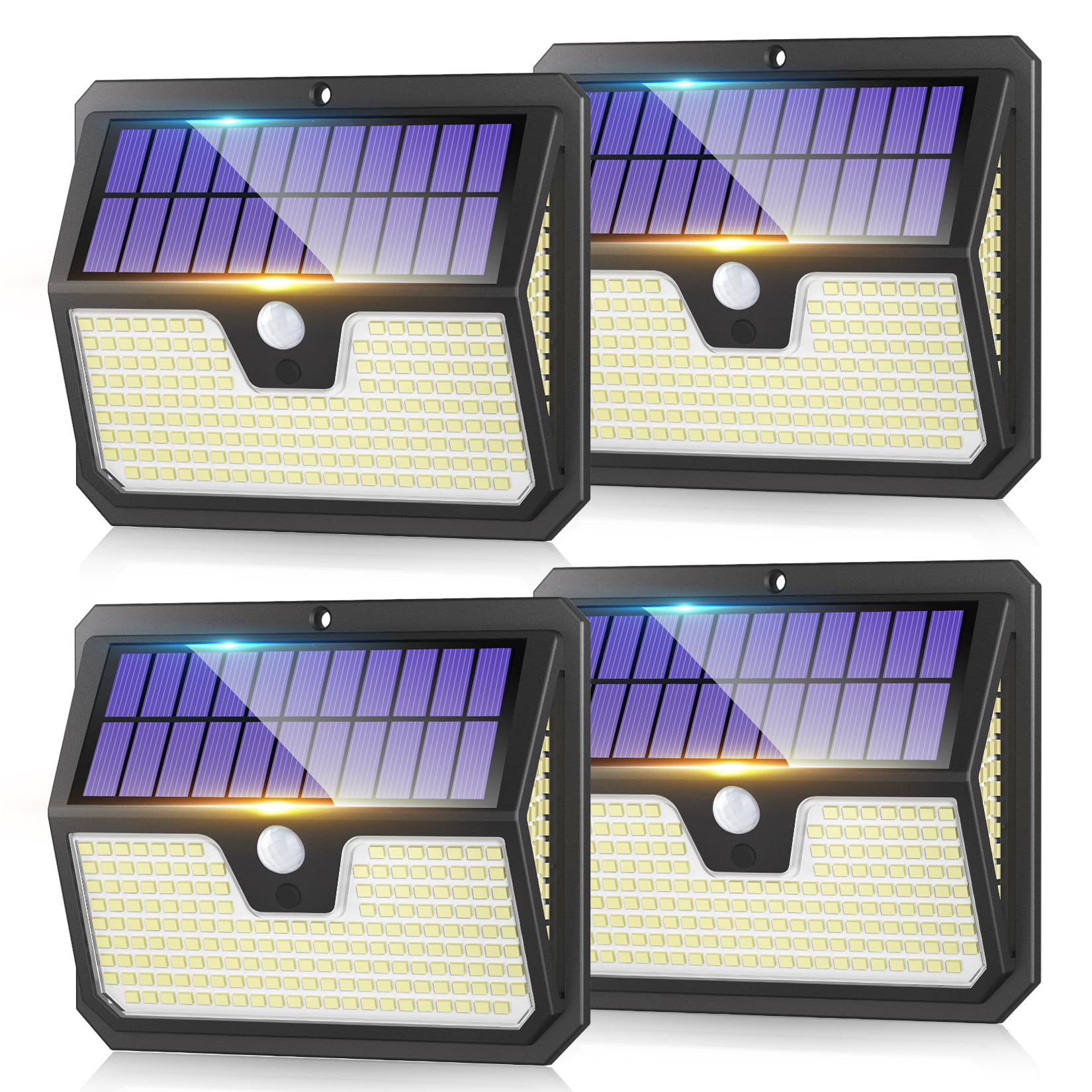 Outdoor Garden Solar Security Lights - 238 LED Solar Motion Sensor Light | Solar