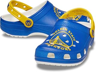 Crocs NBA Unisex Adult Classic Clogs, Golden State Warriors, 49/50 EU