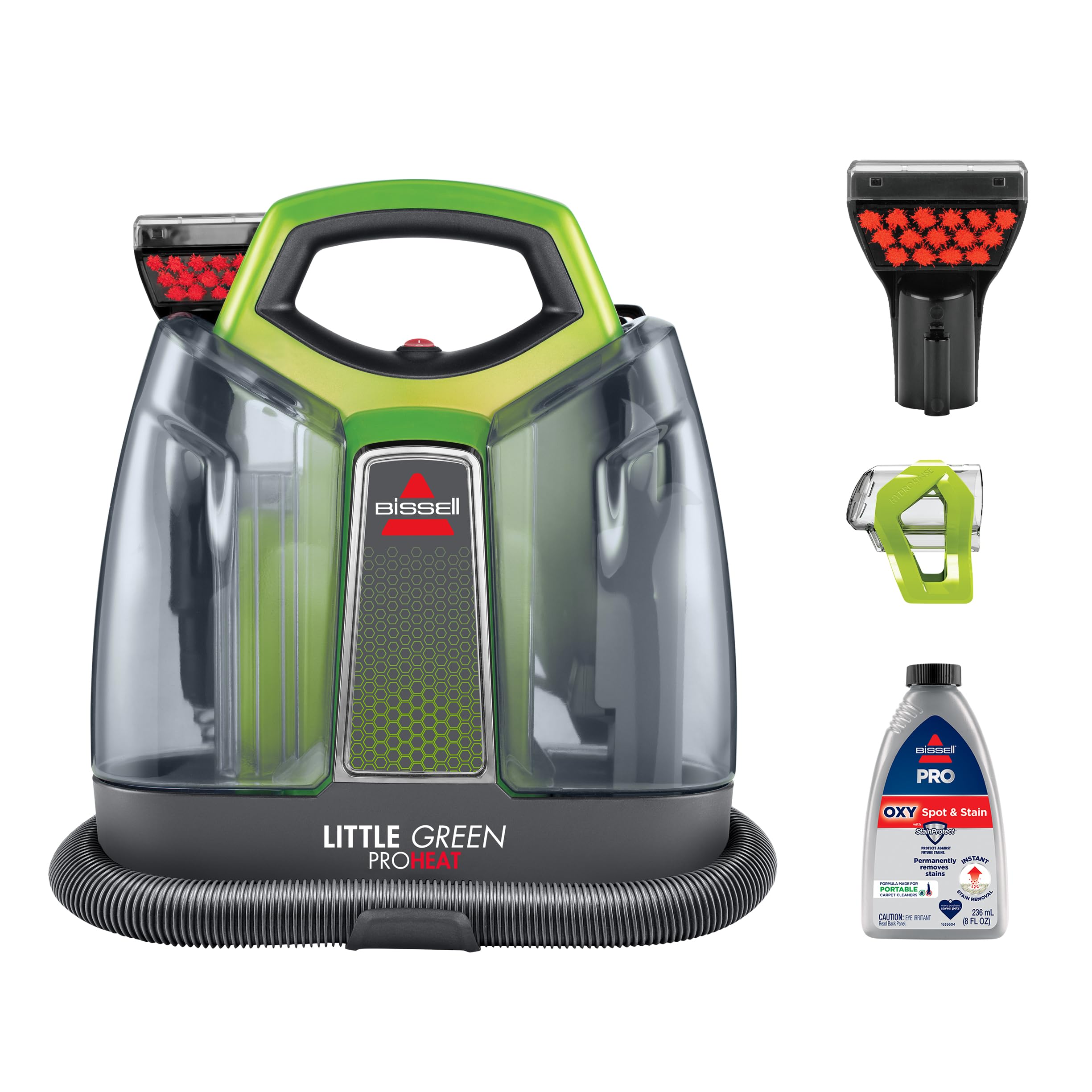 BISSELL Little Green ProHeat Portable Carpet & Upholstery Cleaner, 2513E | HeatW