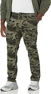 Amazon Essentials Men's Straight-Fit Breathable Stretch Cargo Pants (Available in Big & Tall)
