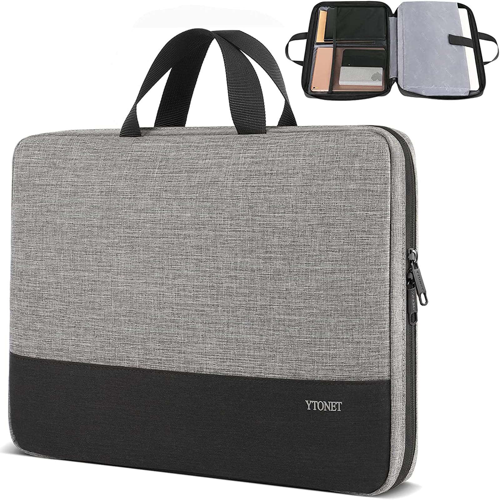Ytonet Laptop Case 16 inch, 15-15.6 Inch TSA Laptop Sleeve Computer Bag | Water 