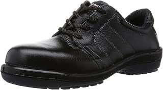 Midori Anzen RT712N Rubber Tech Safety Shoes, JIS Standard, Short Shoes, Normal Work, Wide Toe Core, Slip Resistant, Tripping Prevention, Black