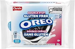 Oreo Gluten Free, Double Stuf Chocolate Sandwich Cookies, 352 g