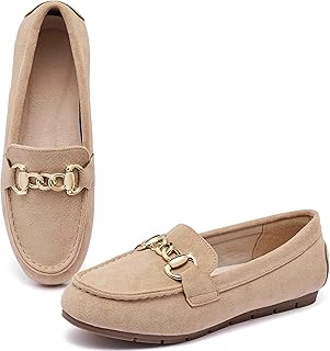 ABEJOJO Mocassini da donna, comodi, casual, piatti, per camminare, guidare, eleganti