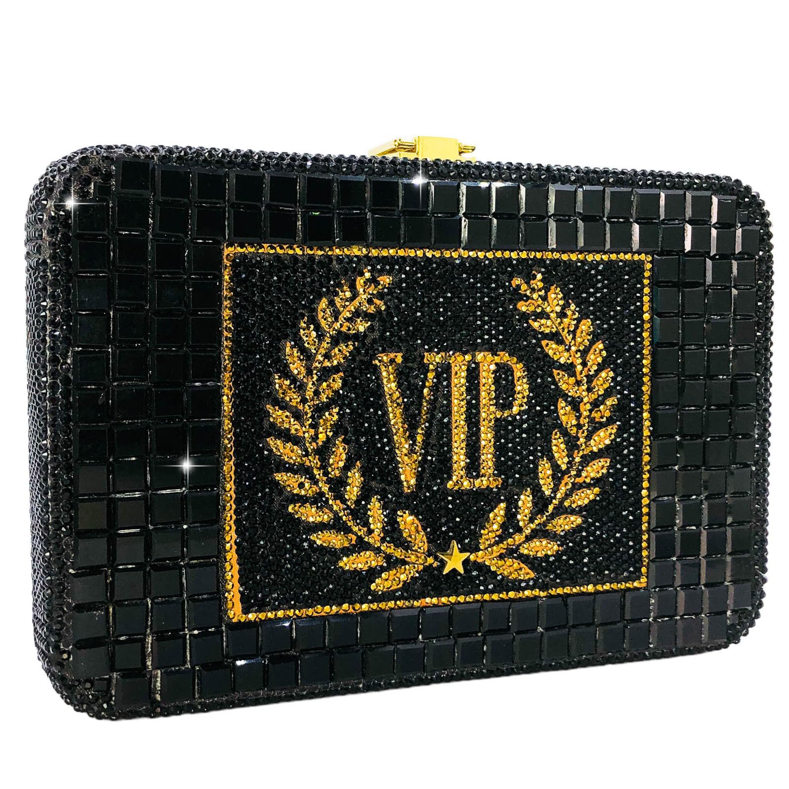 Boutique De FGG Retro Mini Crystal Clutch Purses for Women Luxury,Novelty Rhines