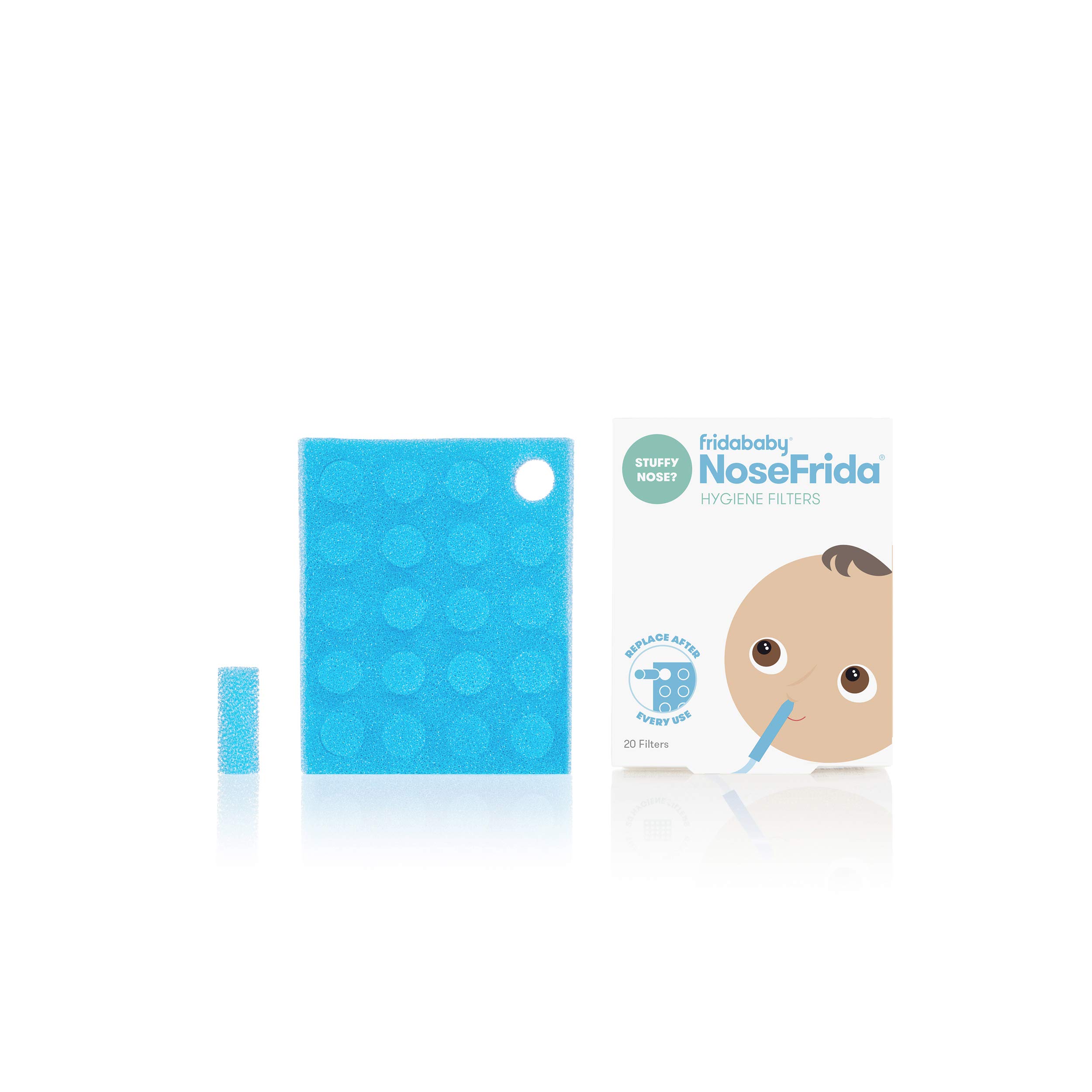 Frida Baby NoseFrida Snot Sucker Nasal Aspirator Refills, 20 Refill Filters