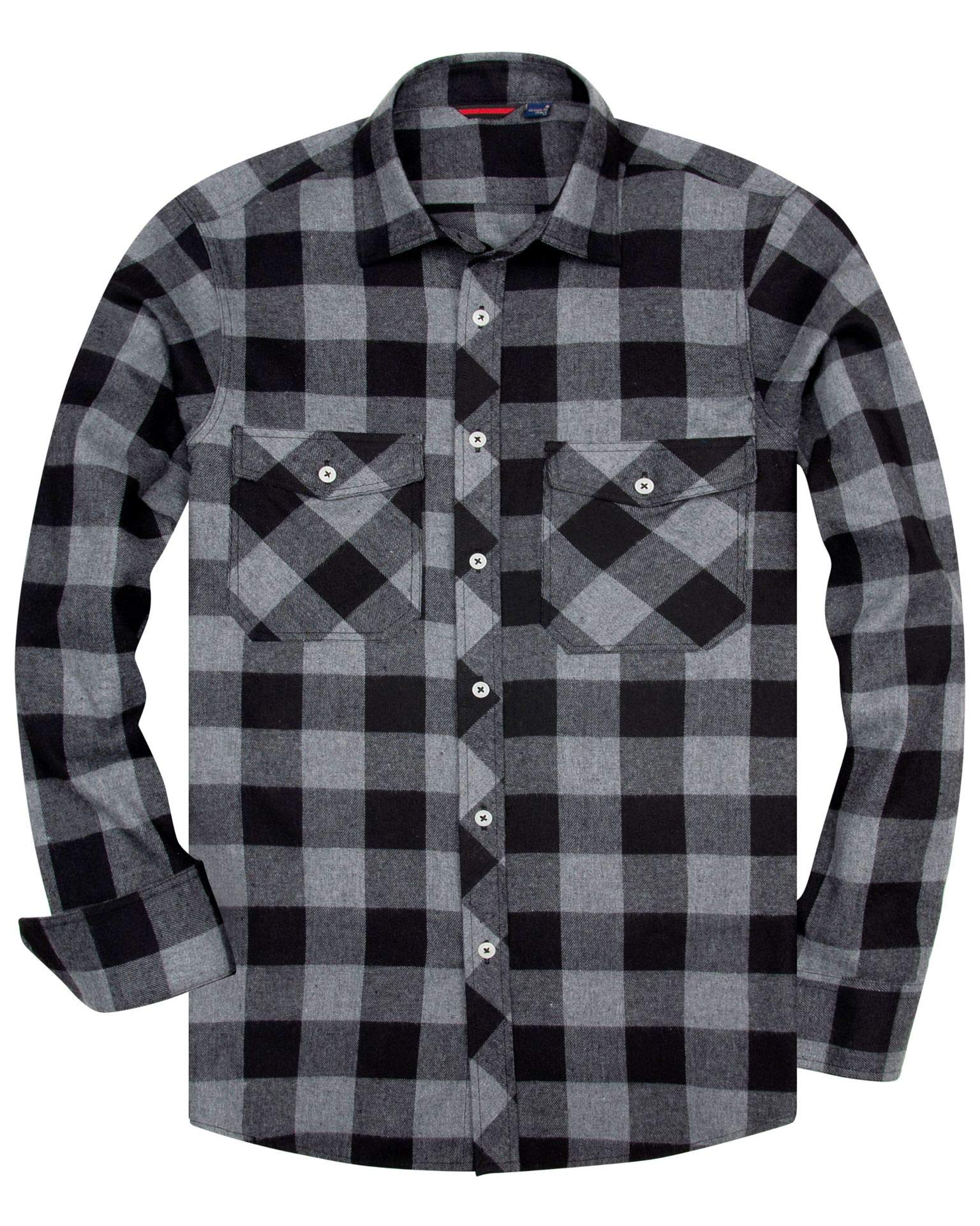 Alimens & Gentle AG-XXCS-JM02 Men's Button-Down Shirt (Pack of 1)