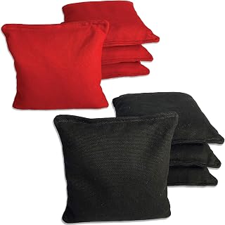 Cornhole Bags [Bean Bags] Set of 8 | Official Size, Weight & Materials | Replacement Tossing Bags | Muskoka Cornhole Canada