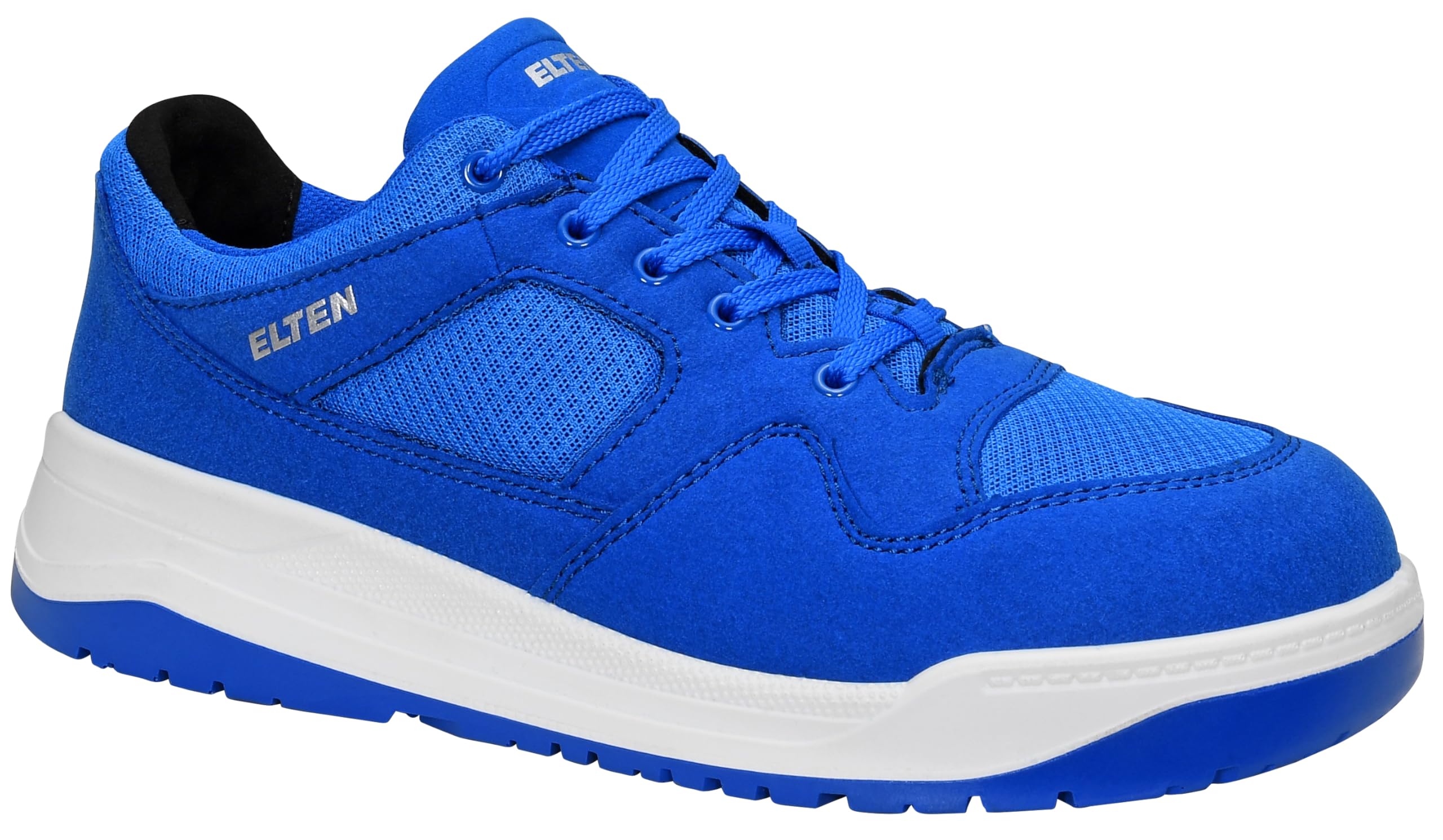 Elten Maverick Blue Low ESD S1P Cool Basketball style| Mesh Steel Toe Cap Safety