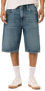 Buffalo David Bitton Short en jean Mick pour homme Coupe ample