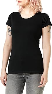 Build Your Brand Women's By086-ladies Merch T-Shirt T-Shirt (Pack of 1)