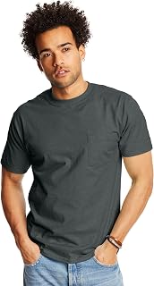Hanes Men's T-Shirt, Opaque (Pack of 2)